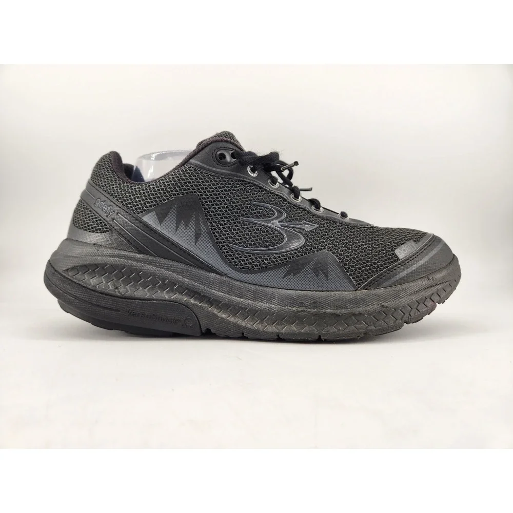 Gravity Defyer g-defy Mighty Walk Ion Walking‎ Shoes Mens 12 Black TB9024MBB